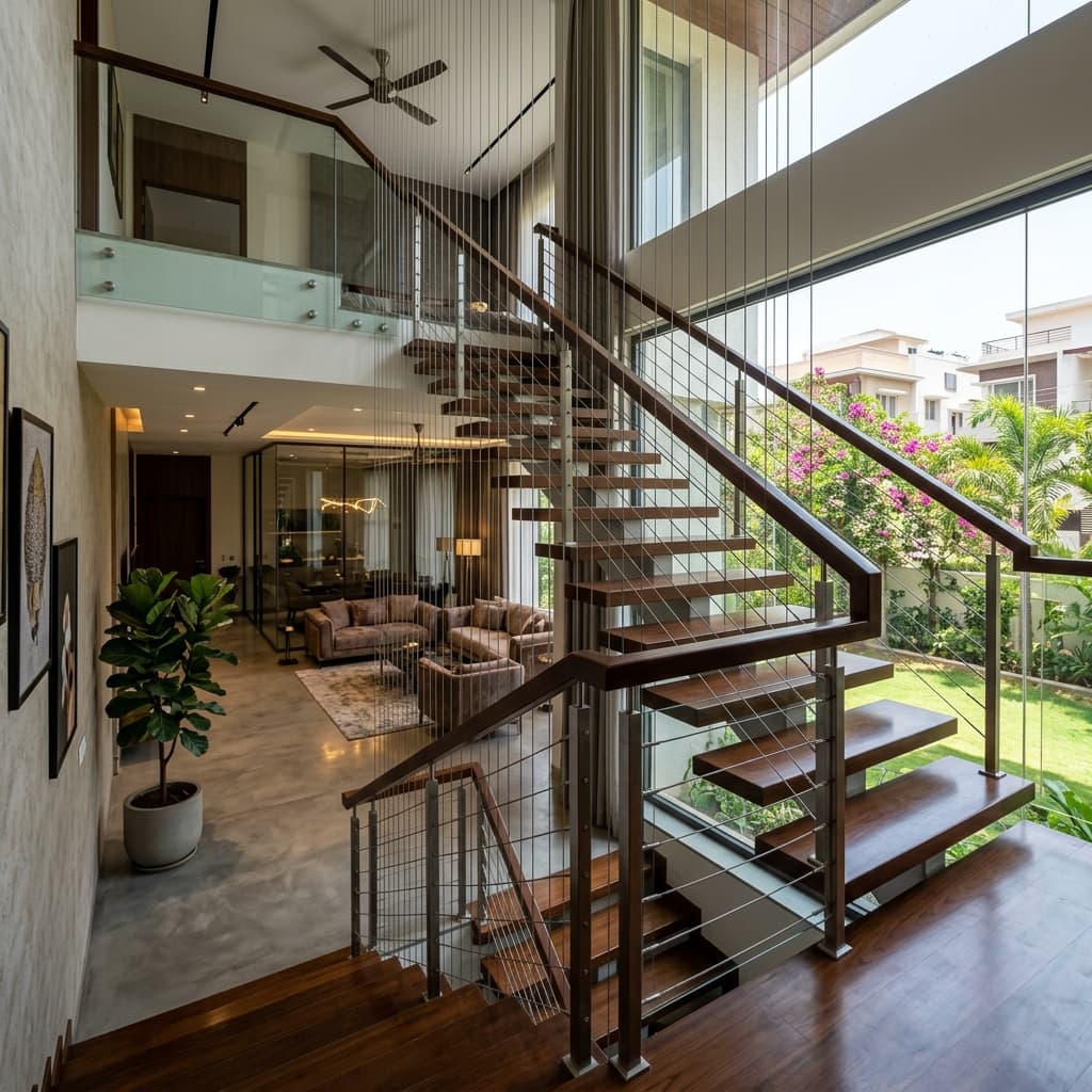 Madhapur Staircase Grill